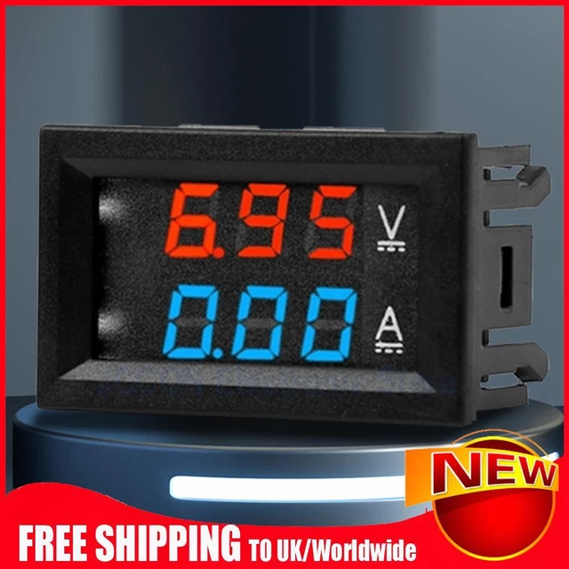 Display LED 0,56 pollici 10A 50A 100A 2 In1 Multimetro Digitale Amplificatore Tester