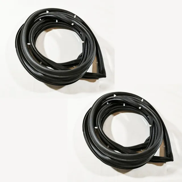 Holden HK HT HG Front Left and Right Door Rubber Seals - Pair