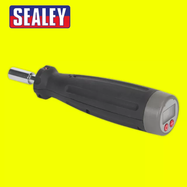 Sealey STS103 Screwdriver Torque Digital 0.05-5Nm 1/4" Hex Drive