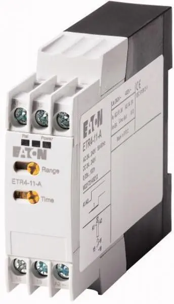 Eaton ETR4-11-A Relè orario, 1 W, 0,05 s - 100 h, 24 - 240 V 50/60 Hz, 24 - 240 V