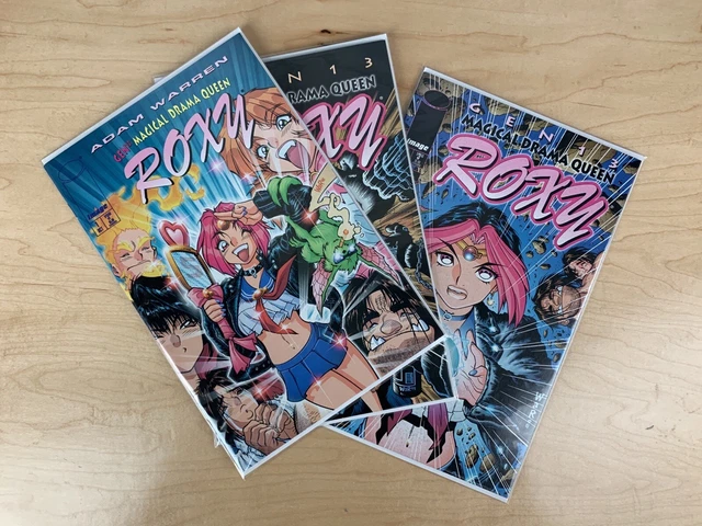 GEN 13 Magical Drama Queen ROXY #1 2 3 lot Adam Warren  Image Comics 1998