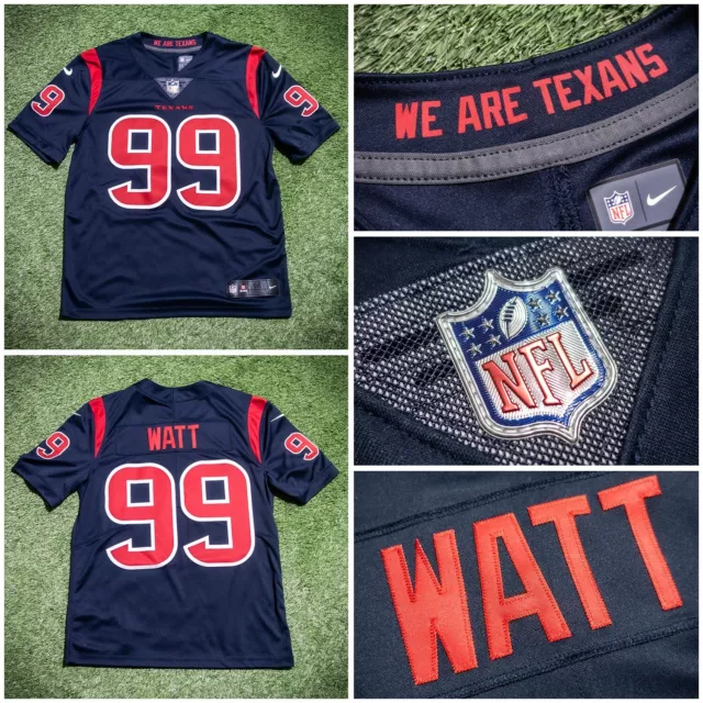 JJ Watt Nike Houston Texans Color Rush NFL Vapor Limited Stitched Jersey Sz. M