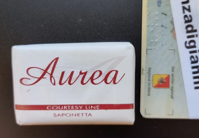 Saponetta AUREA Hotel Mignon Pubblicitaria Collezione Privata