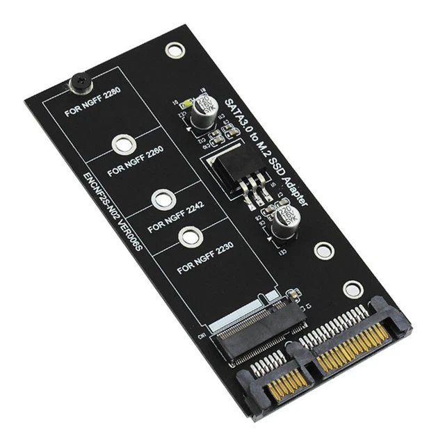 M.2 SATA ADAPTER M2 SATA Adapter M.2 SATA Adapter M.2 NGFF Konverter 2 ...