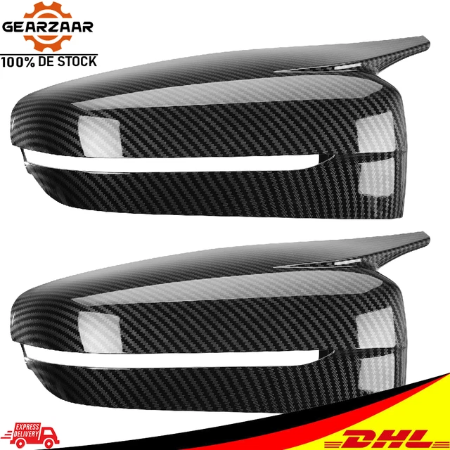 Copri specchietti retrovisori esterni tappi in carbonio per BMW G20 G21 G30 G31 G11 G14 NUOVI