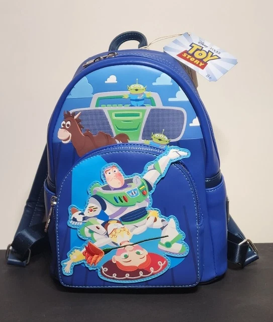 LOUNGEFLY DISNEY PIXAR Toy Story Backpack New Woody Buzz Lightyear
