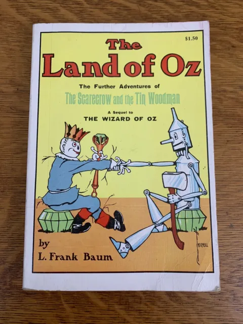 The Land of Oz  Further Adventures of The Scarecrow and the tin Woodman vintage