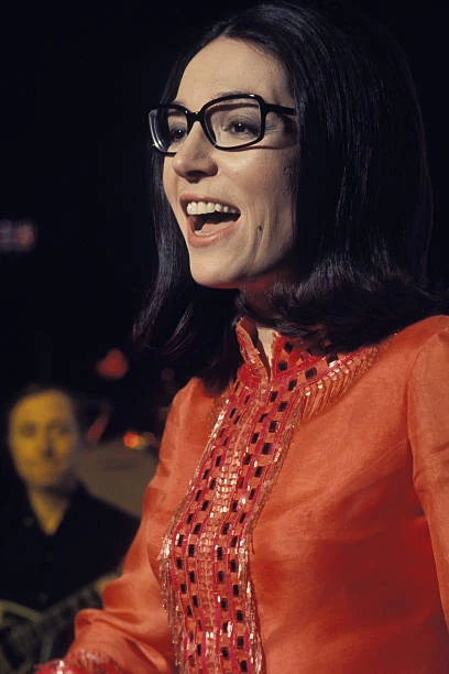 PORTRAIT OF THE singer Nana Mouskouri circa 1960 in France OLD PHOTO 1