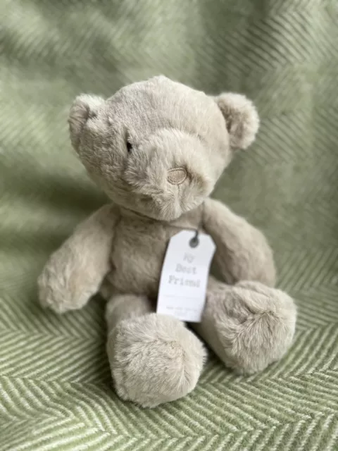 NEXT Beige Teddy Bear My Best Friend Soft Comfort Toy Plush BNWT NEW