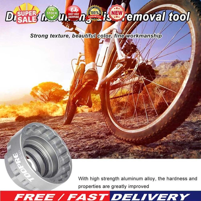 Bike Direct Mount Chainring Lock Ring Tool for M7100 M8100 M9100 (Titanium)