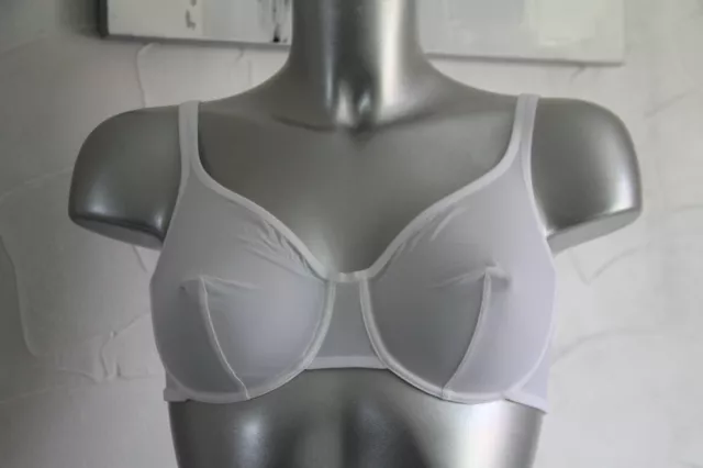 Reggiseno Lusso Bianco eres Lea T 85B Fr 32B US Nuovo IN Scatola Val