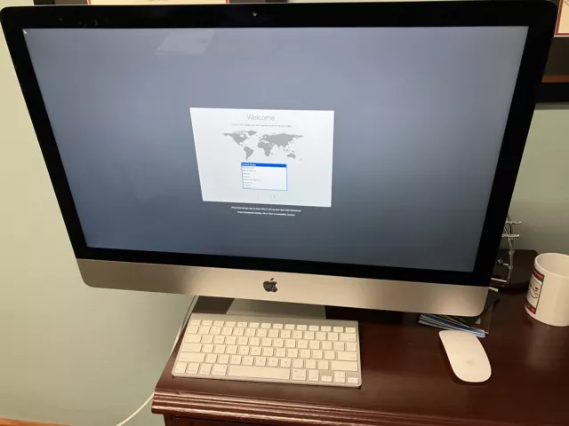 2012 Apple iMac 27" i5 3rd Gen 2.9GHz 8GB RAM 1TB HDD Silver A1419