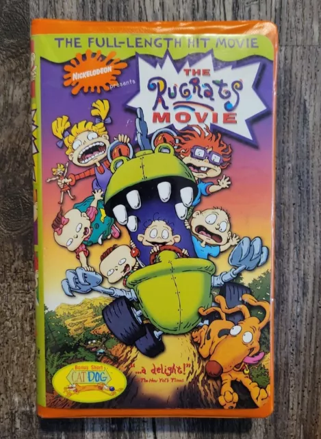 THE RUGRATS MOVIE (VHS, 1999) Clamshell Vintage 90s Video Movies Kids ...