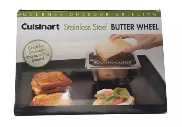 Cuisinart CBW-201 Butter Wheel Stainless Steel -Gourmet Outdoor Grilling