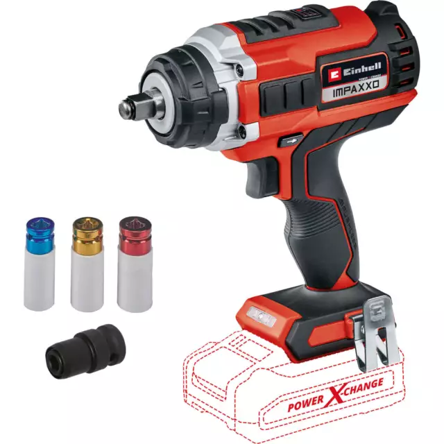 Einhell IMPAXO 18/400 18 V kabelloser bürstenloser 1/2" Schlagschrauber keine Batterien