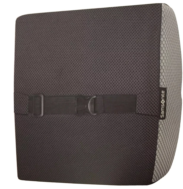 Samsonite, Memory Foam + Cooling Gel Lumbar Support Car Office Chair Cushion 2