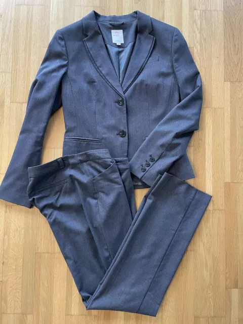 s.Oliver Hosenanzug Blazer / Hose Business Gr. 38 grau