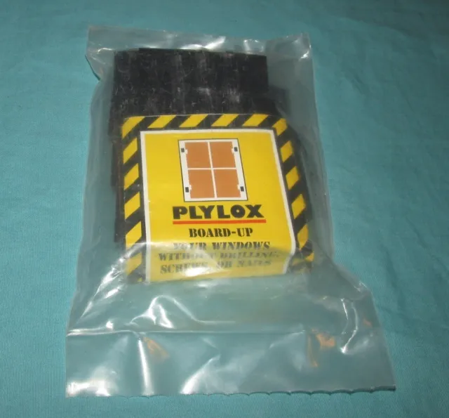 New Plylox Board Up Windows Hurricane Clips = Pack Of 20 Pieces 1/2 Inch Plywood
