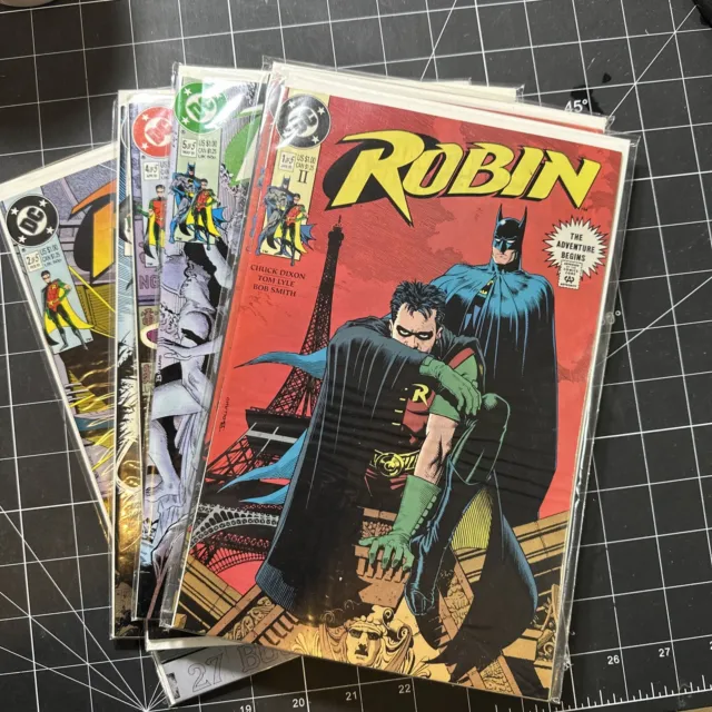 Robin #1-5 (1st And 2nd Print 1)Comics 1991 Lot of 6 High grade