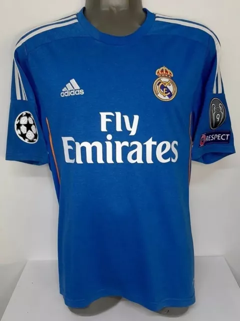 Real Madrid Soccer Jersey (Nilthon Sport Wear) Size Large Hard To Find 