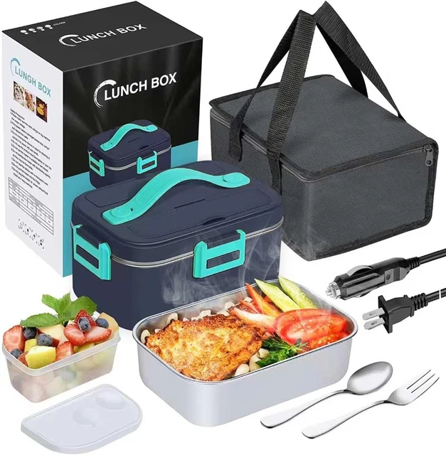 Scatola pranzo elettrica più veloce, aggiornamento antiperdita 1,8 L grande capacità impermeabile polvere