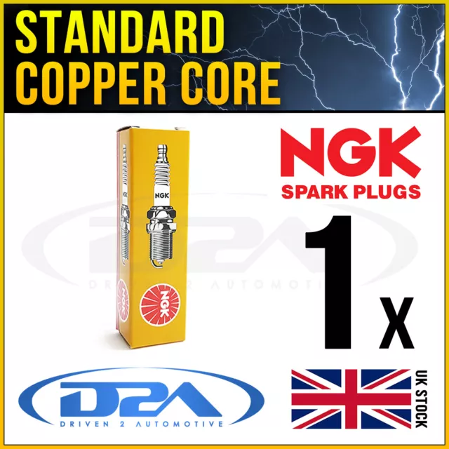 1x NGK BR9ES 5722 Standard Spark Plug For ROYAL ENFIELD Bullet Electra X 04>08