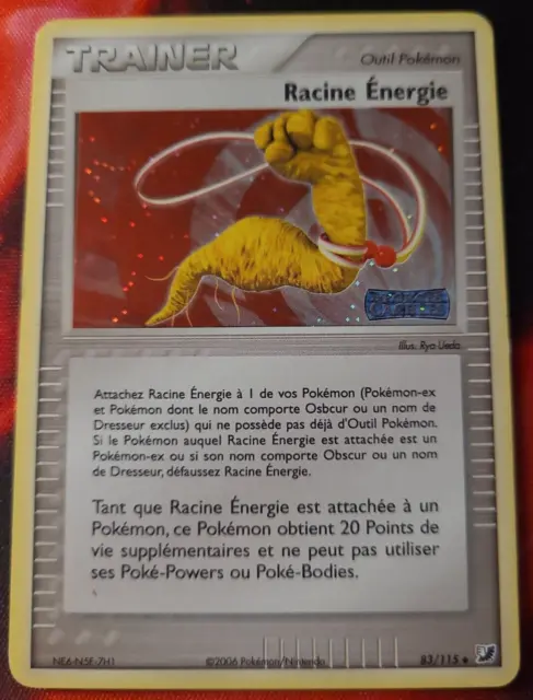 Pokemon - Racine Energie Holo Reverse 83/115 - Ex Forces Cachées - Français Fr
