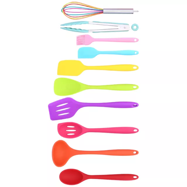 10 Pièces Outil De Cuisine Ustensiles De Cuisine En Silicone Ustensiles De