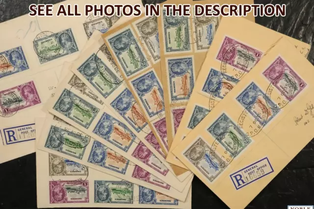 NobleSpirit No Reserve Mauritius Registered Common Design Types on Cover