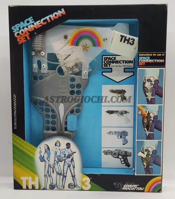 TH3 PROJECT SPACE Heroes Edison Toys Spacetronic Jacket Rare Set Boxed