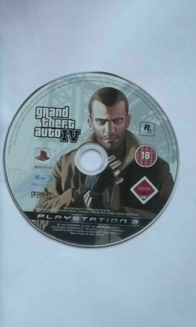 Gioco per Sony PlayStation 3 Ps3 GRAND THEFT AUTO GTA IV 4 Italiano
