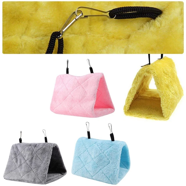 Nueva casa para pájaros casa para pájaros jaula de cueva colgante cabaña de peluche
