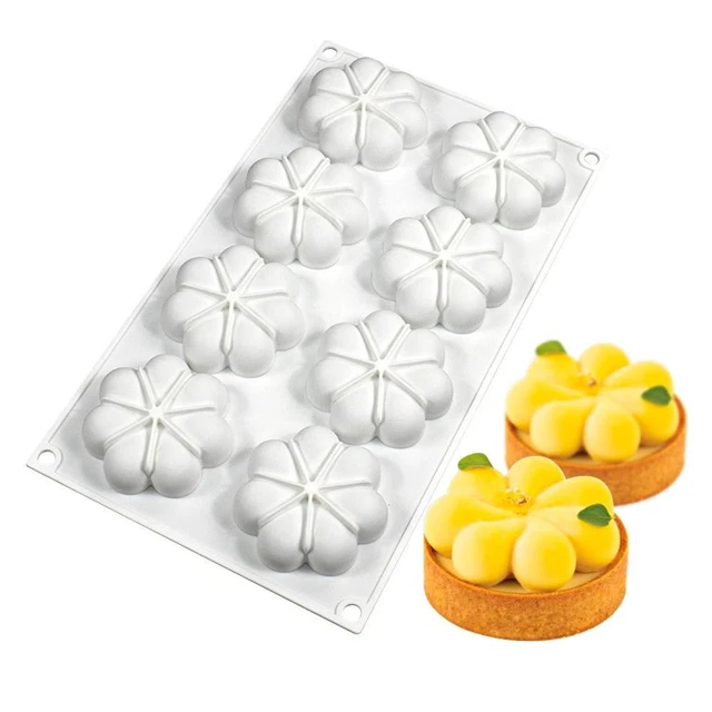 Handgemacht 3D-Blume Kuchen Harz form Mousse Schimmel Silikon-Kuchen form
