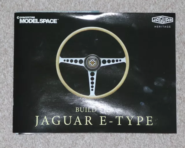 DeAgostini Build The E- Type Jaguar Model Kit - Parts 1 to 54 except 22 & 51