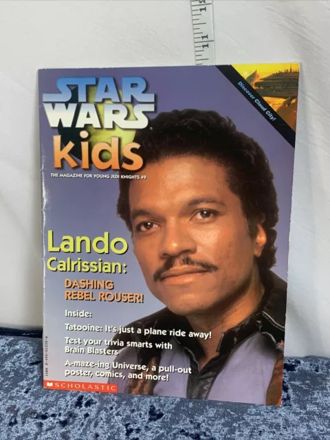 STAR WARS KIDS Magazine Scholastic 1997 Issue 9 Lando Calrissian