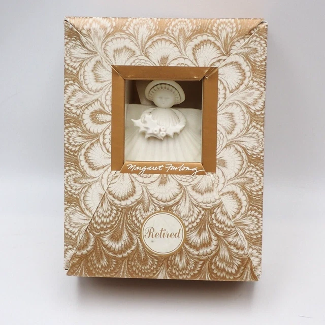 Margaret Furlong Ornament Retired Holly Angel 1983 with box Christmas Collection