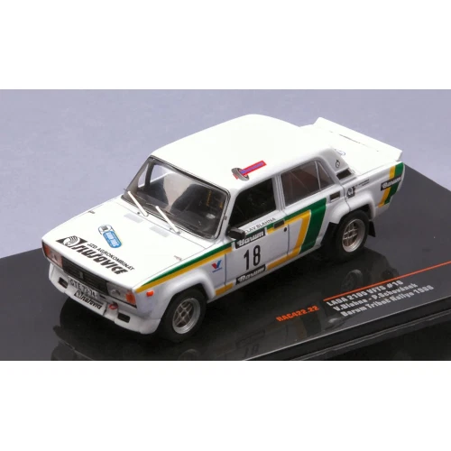 Lada 2105 VFTS, No.18, Blahna - Schovánek, Barum rallye 1986 1:43 IXO | Sběratelské modely aut