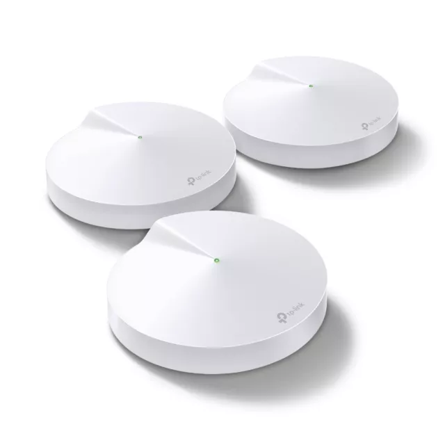 TP-Link Deco M5 Mesh WLAN AC1300 Dualband Heimnetz Komplettlösung (Geschwindigke