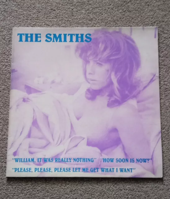 THE SMITHS - William It Was Really Nothing  12" Vinyl Single  Billie Whitelaw