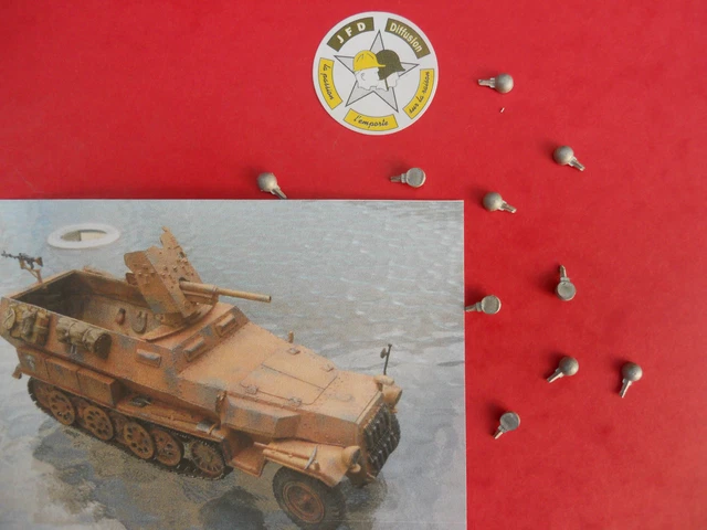 Kit Conversion Hanomag Sd.Kfz.251/18 Solido Gaso-line GAS50720K : Scale