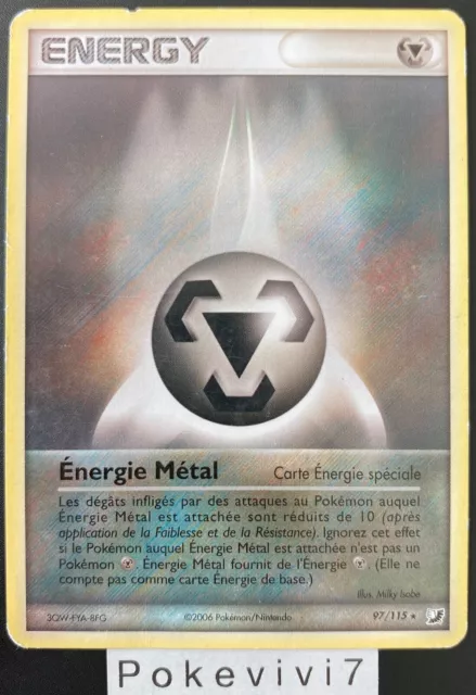 Carte Pokemon ENERGIE METAL 97/115 Rare Bloc EX Forces Cachées FR OCCASION