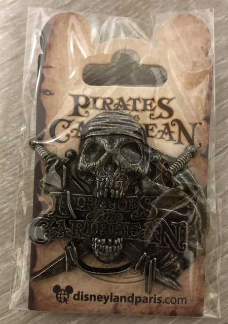 DISNEYLAND PARIS PIRATES OF THE CARIBBEAN LOGO PIN Pirates Of The Caribbean OE 15 34 PicClick