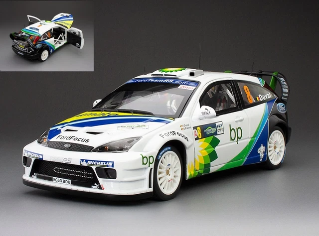 SUN STAR, FORD Focus RS WRC 03 #1 Pirelli Rallye 2005 Colin McRAE, 1/18, SUN