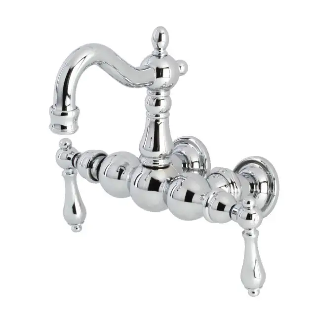 Heritage 3-3/8" Tub Wall Mount Clawfoot Tub Faucet
