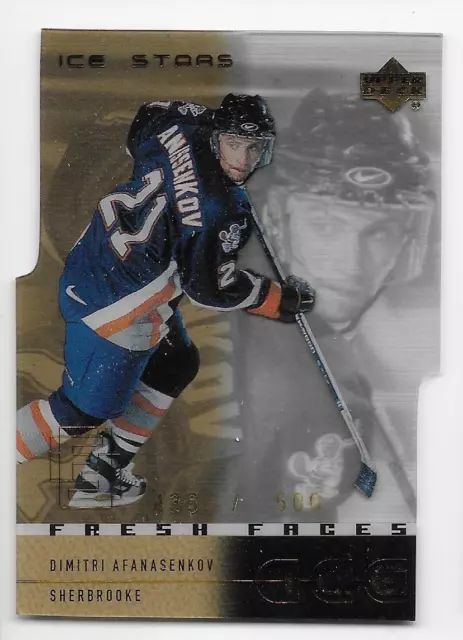 00/01 UPPER DECK ICE STARS PARALLEL Hockey /500 (#1-60) U-Pick From List