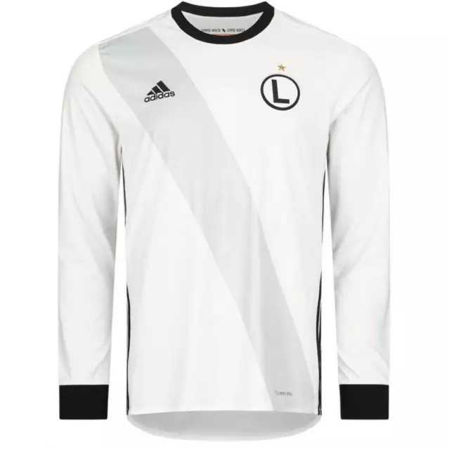 Adidas Legia Warschau Polska Polen Trikot Größe XS langarm Neu & OVP 2