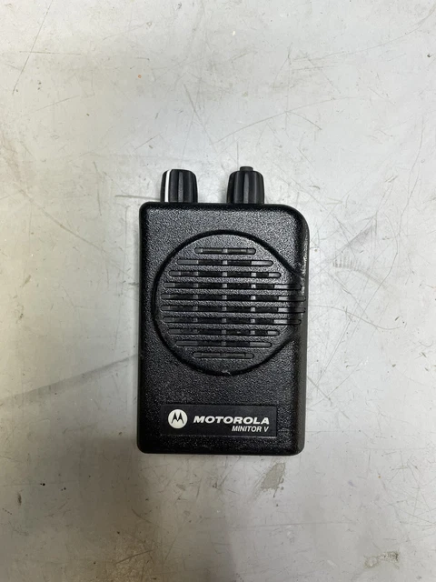 Motorola Minitor V Pager 151 - 158.9975 MHz 2-Ch  - UNTESTED
