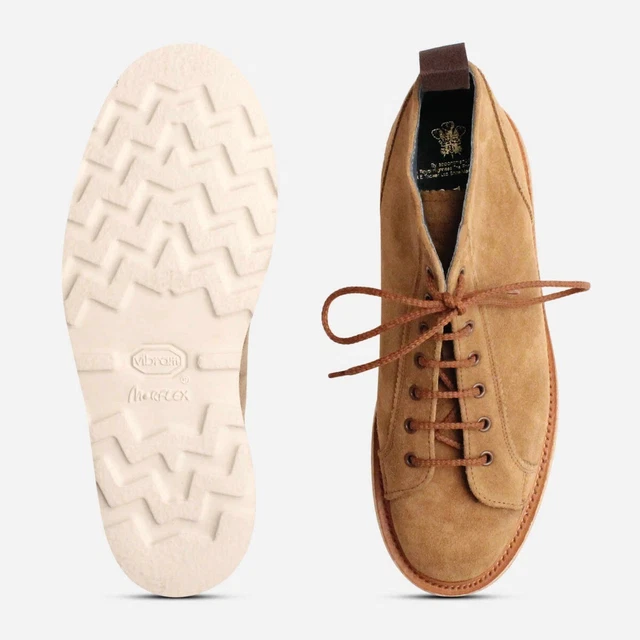 trickers suede boots