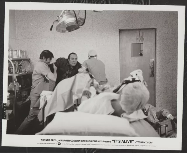 It's Alive ’74 JOHN P RYAN HELD BACK IN OPERATING ROOM HORROR