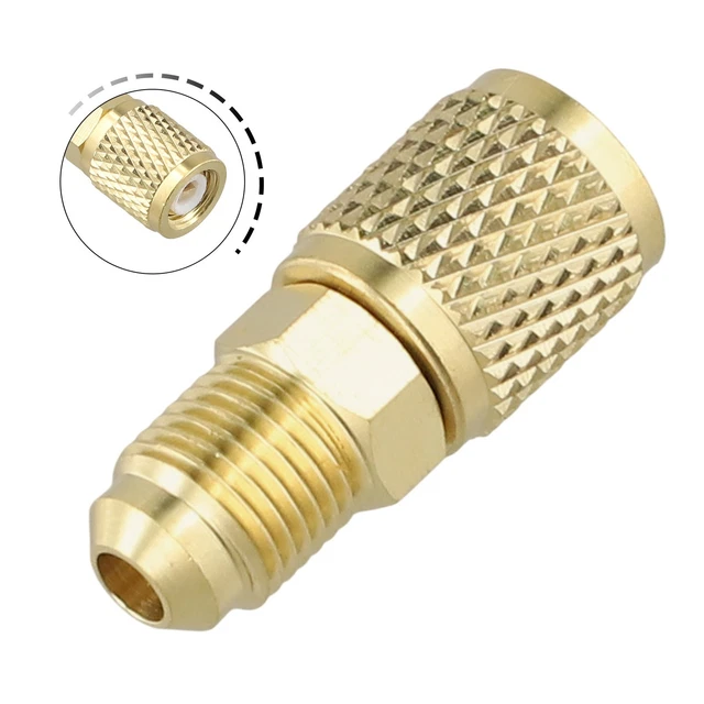 STRONG BRASS ADAPTER for R32 R410a For air Conditioning Systems Anti ...